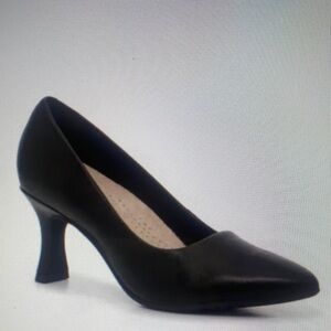 Clarks Classic Black Heels